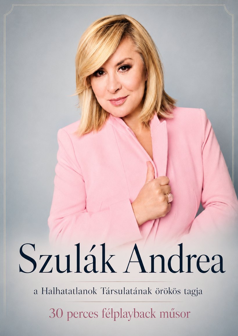 Szulák Andrea félplayback műsora