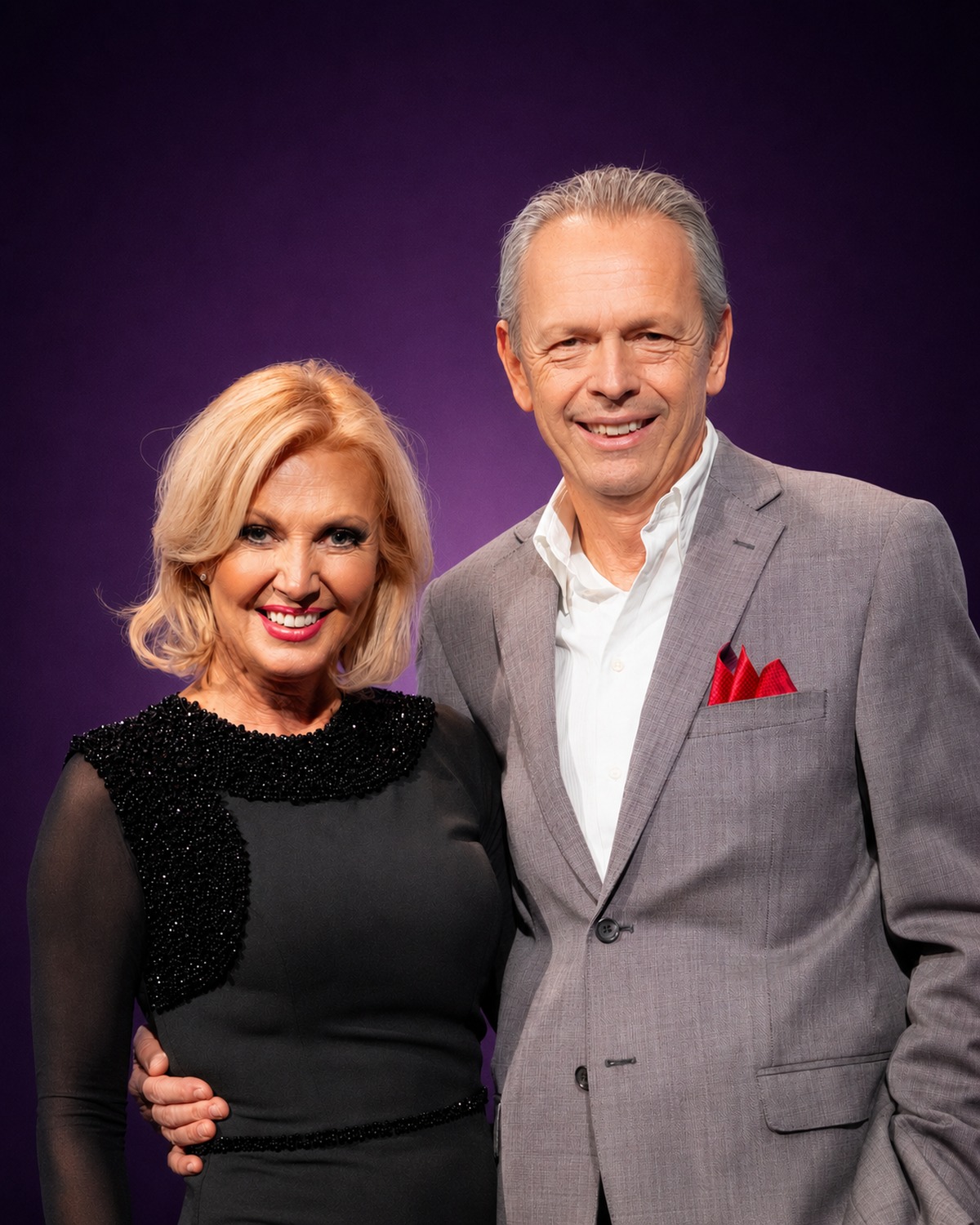 Berkes Gabriella és Rátonyi Róbert közös portréja