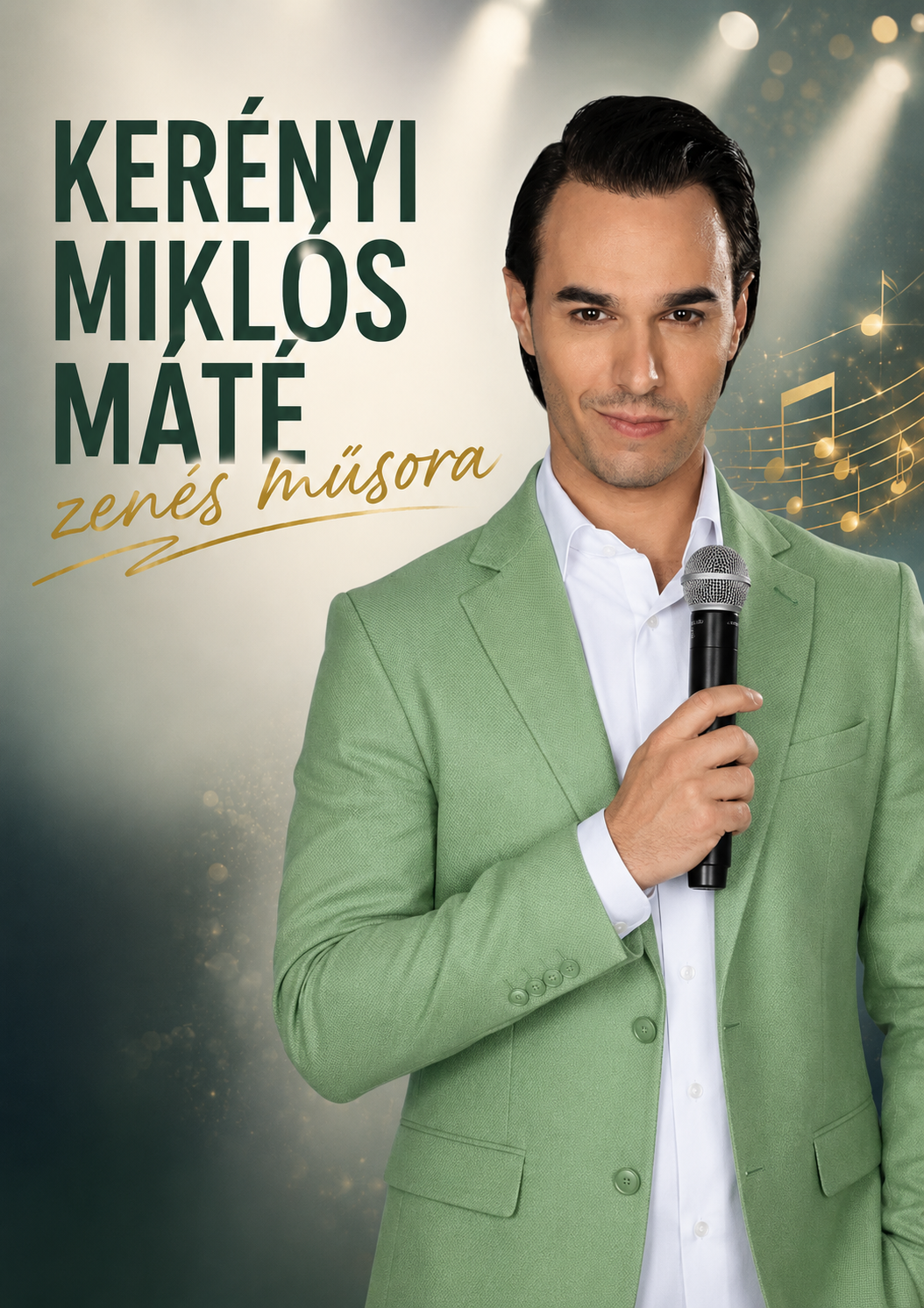 Kerényi Miklós Máté – zenés műsora, plakát