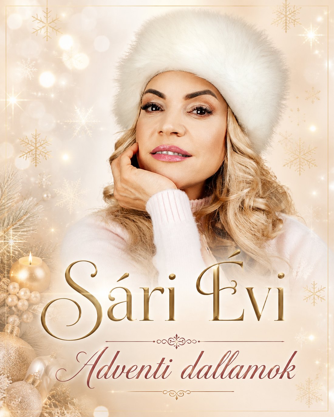 Sári Évi — Adventi dallamok – plakát