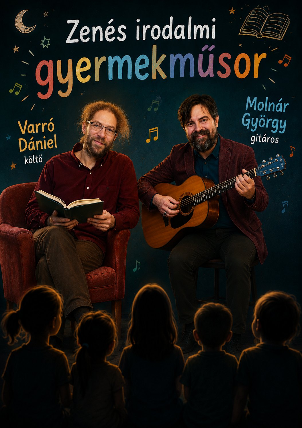 Varró Dani és Molnár György – zenés irodalmi műsor