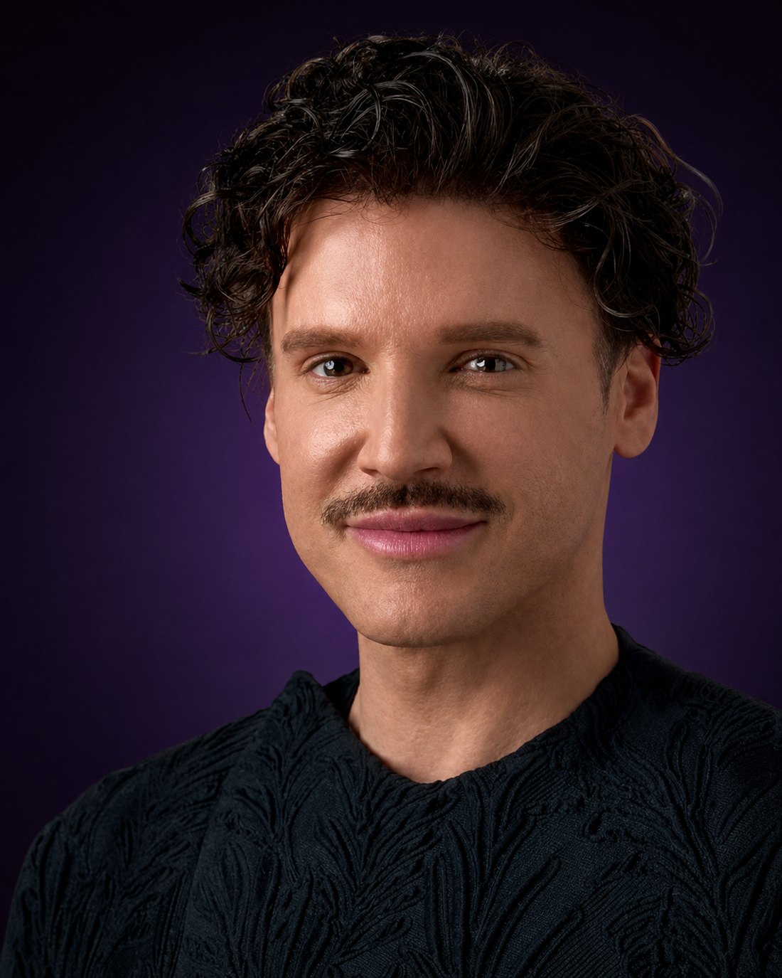 Vásáry André férfi szoprán énekes portréja