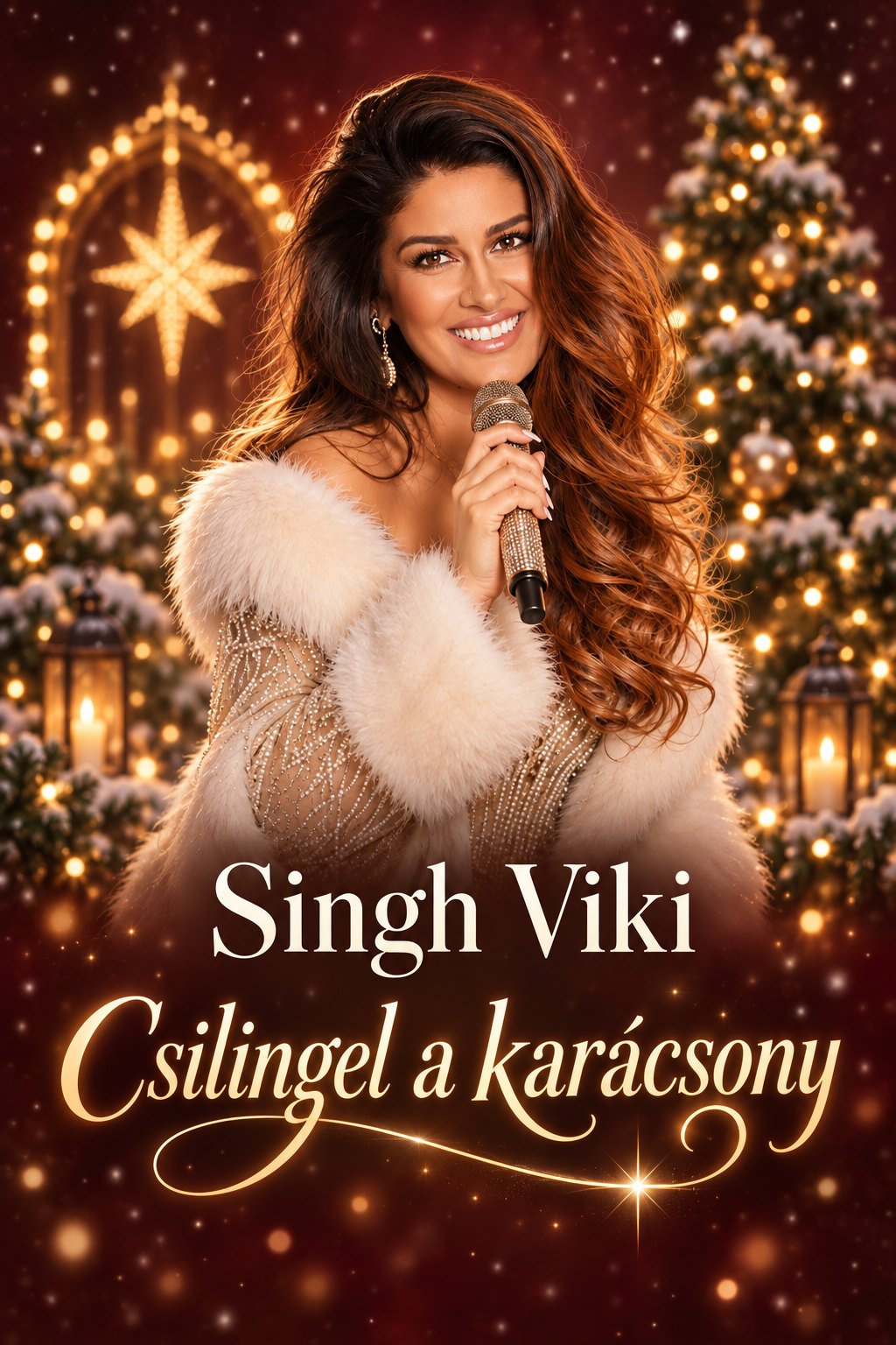 Singh Viki – Csilingel a karácsony, adventi és szilveszteri műsorajánló – plakát