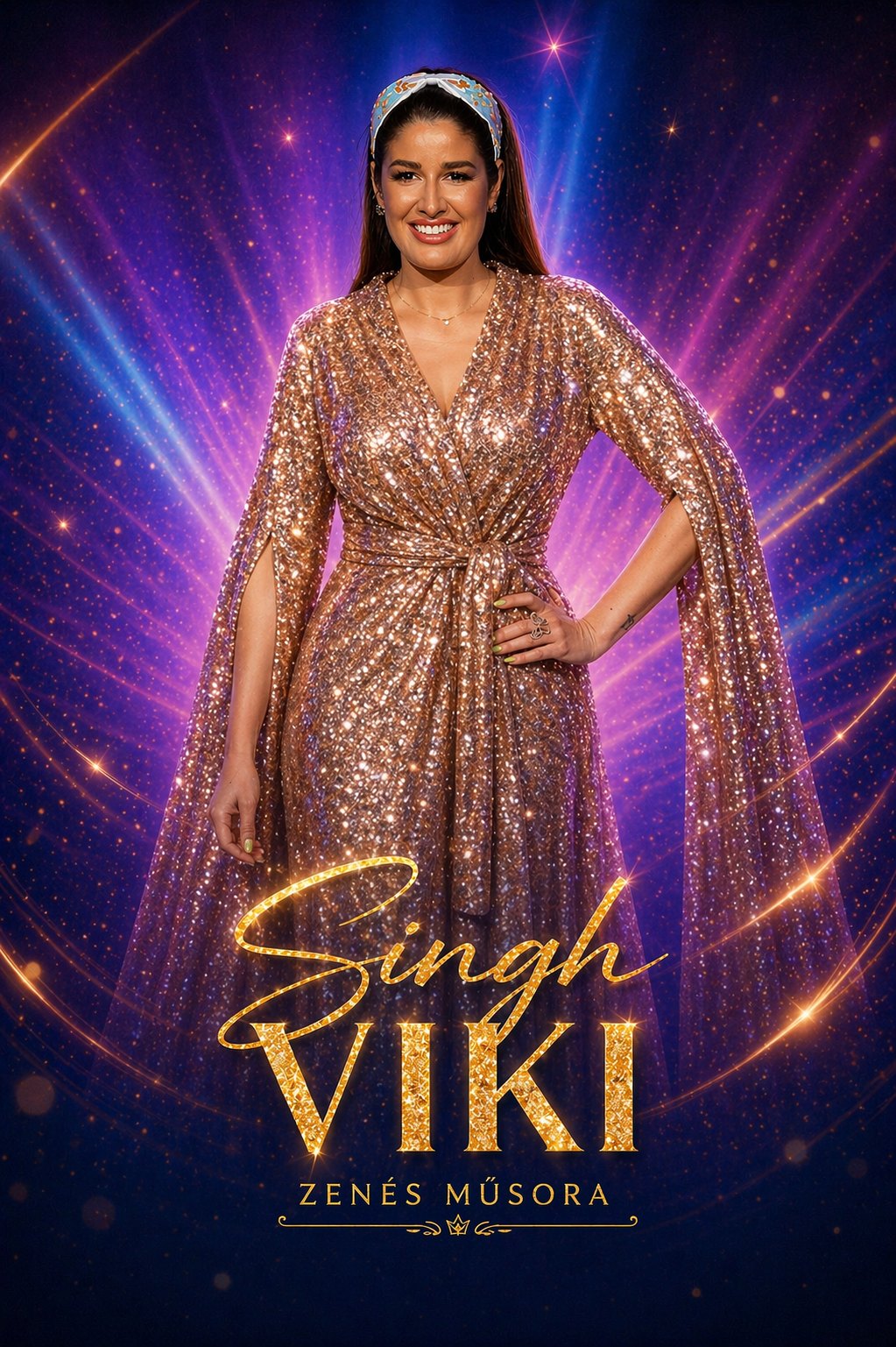 Singh Viki zenés műsora – plakát