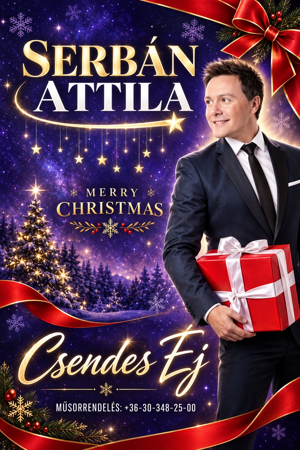 Serbán Attila — Advent – plakát