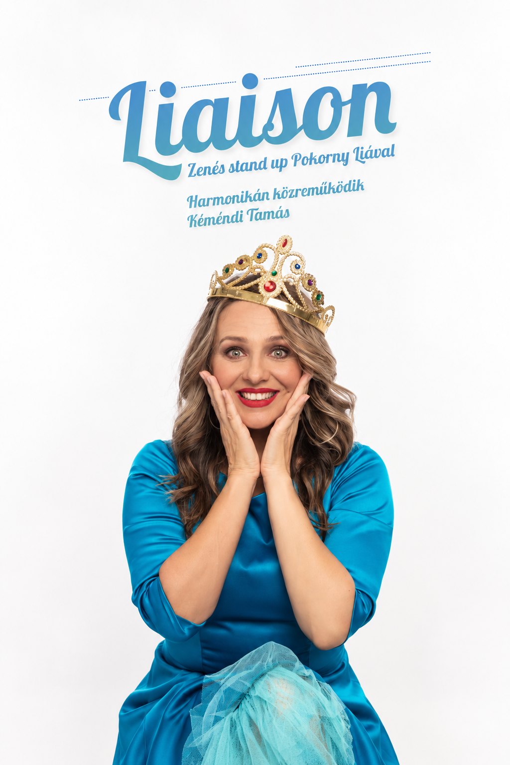 Liaison – zenés stand-up Pokorny Liával, plakát