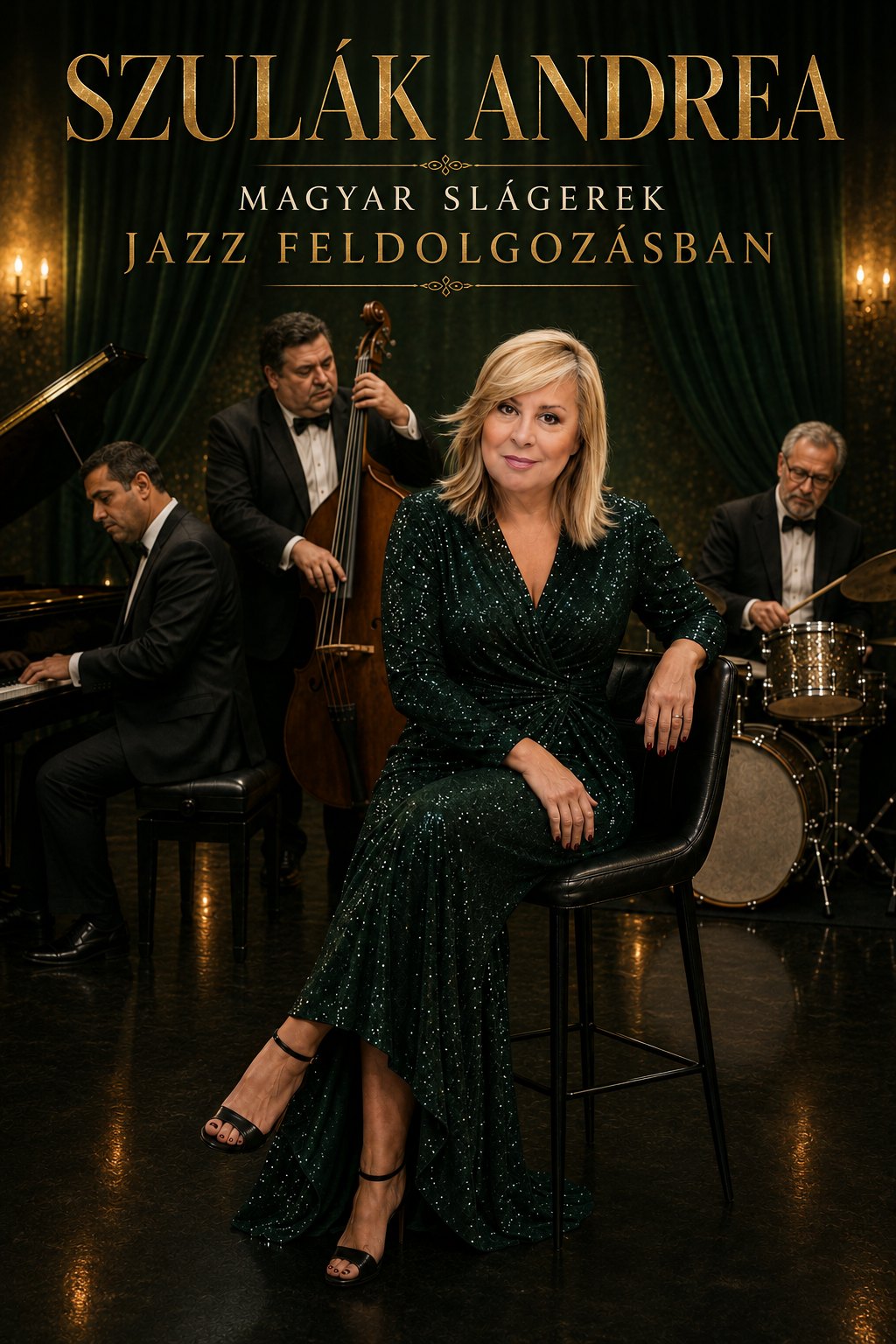 Szulák Andrea – népszerű magyar slágerek jazz formában – plakát